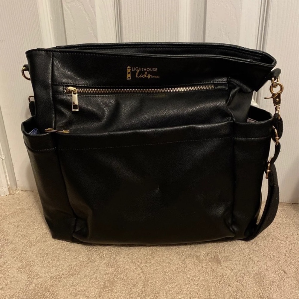 Black Lighthouse Kids Company bag